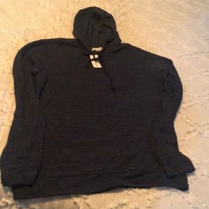 Brand new navy long sleeve hoodie